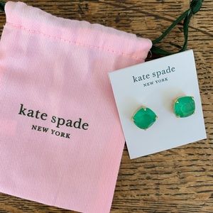 Kate Spade Emerald Earrings